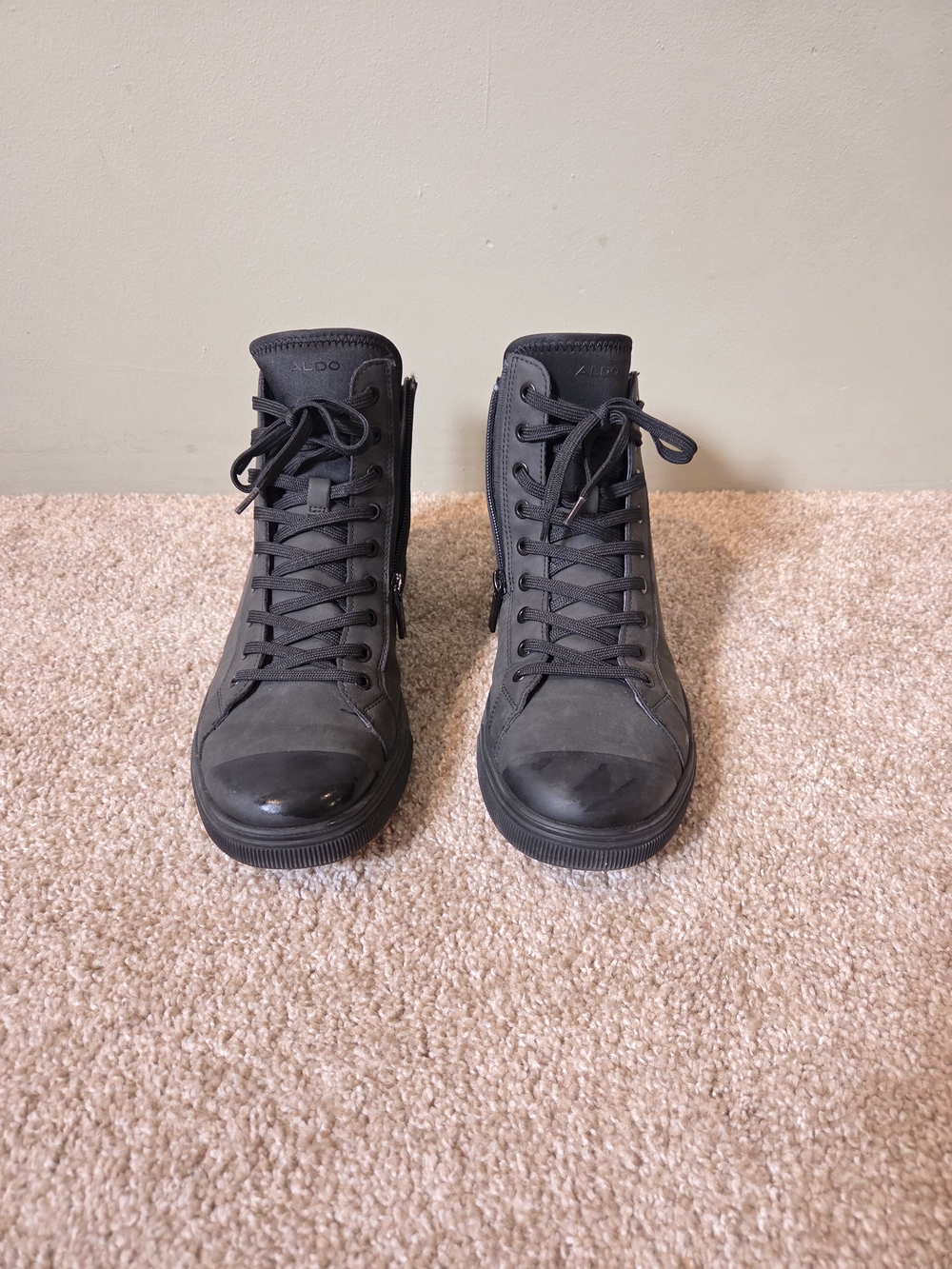 ALDO Men's Black High-Top Sneakers